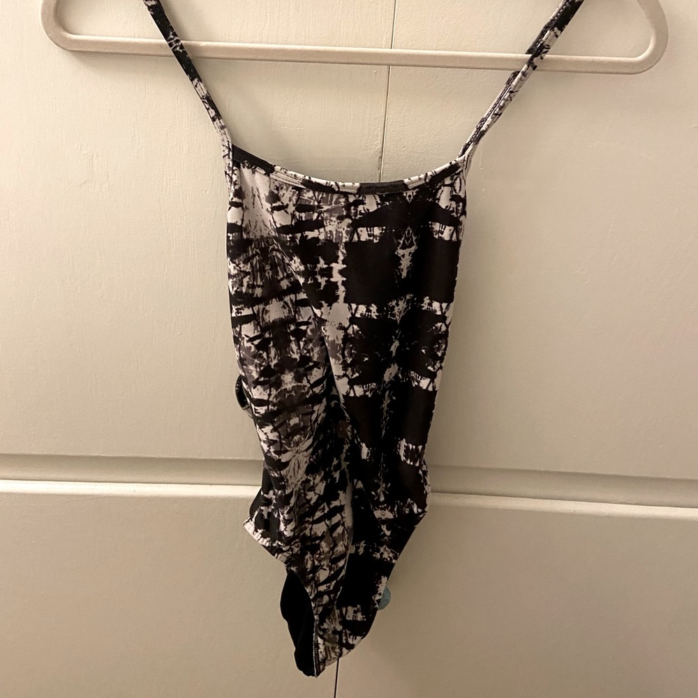 Jolyn tie-back onesie.